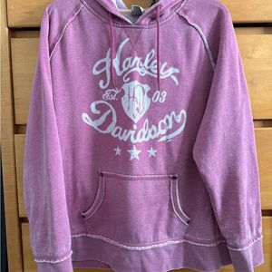 Harley-Davidson Vintage Pink Hoodie